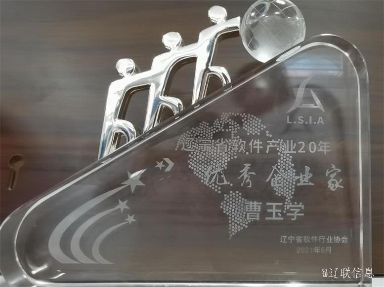 遼聯(lián)信息榮獲遼寧省軟件行業(yè)協(xié)會二十年表彰多項榮譽3.jpg