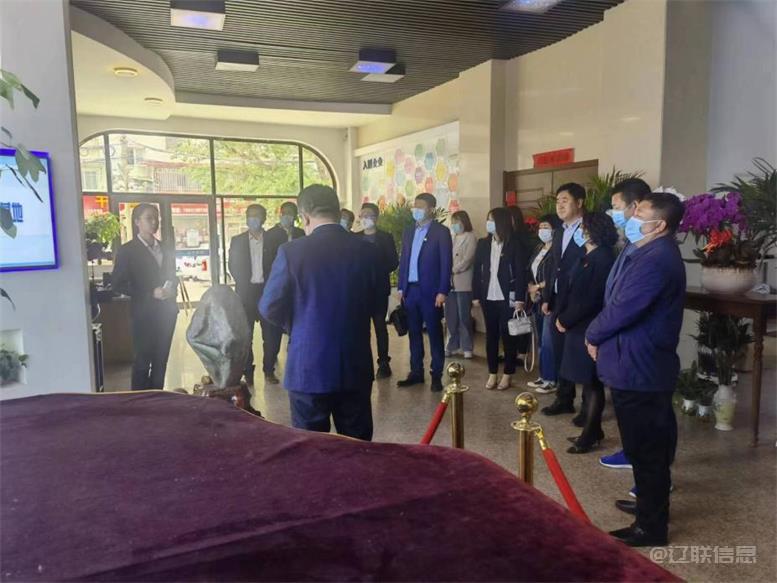 白塔區人大領導蒞臨遼寧聲谷調研指導